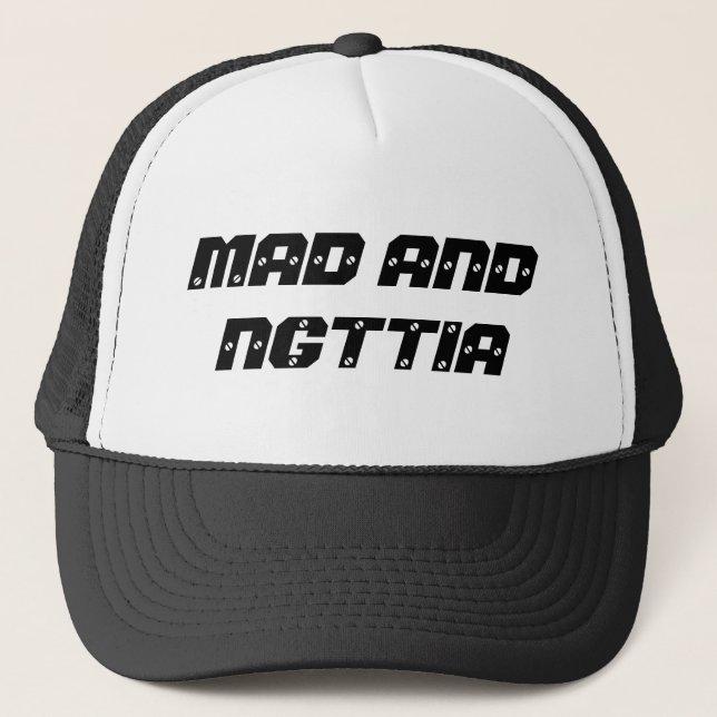 GORRA DE CAMIONERO ENOJADO Y NGTTIA (Anverso)