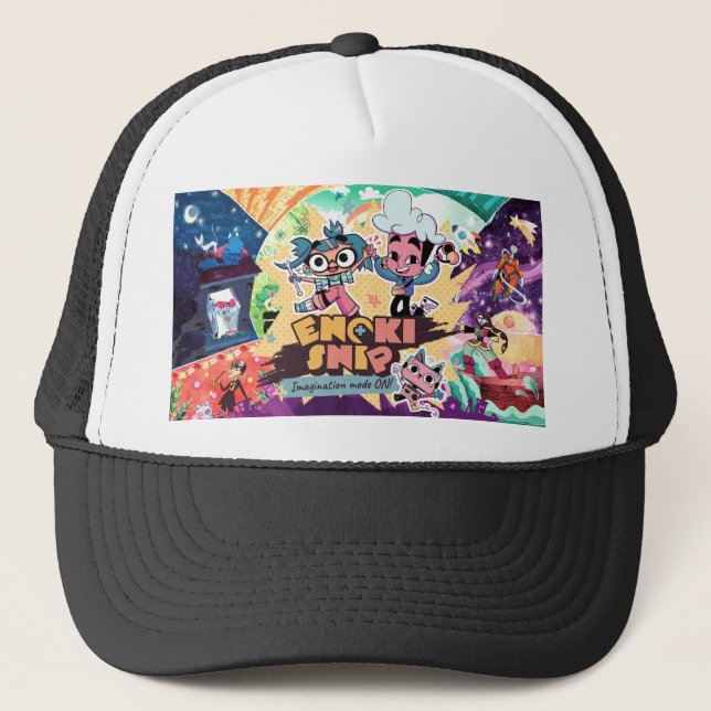 Gorra De Camionero Enoki&Snip (Anverso)