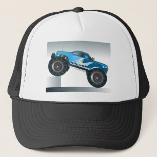 Gorra De Camionero Enorme Monster Truck Speedway