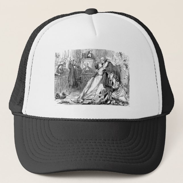 Gorra De Camionero Ensayo del jurado (Anverso)