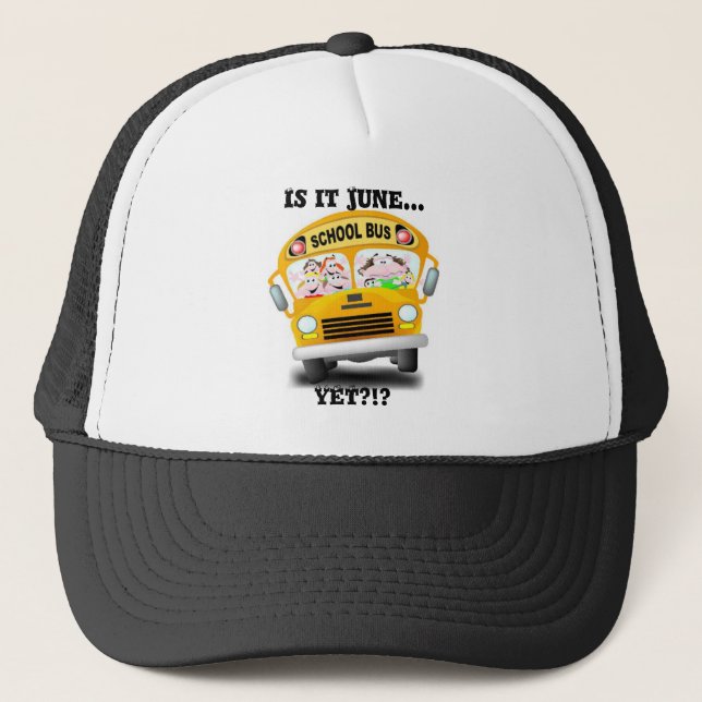 Gorra De Camionero ¿enseña bus2, es junio…, CON TODO?!? (Anverso)