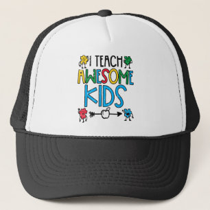 Gorra De Camionero Enseño A Increíbles Niños Maestros De Sensibilizac