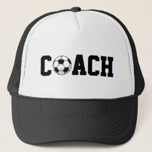 Gorra De Camionero Entrenador de fútbol personalizado
