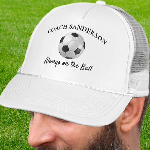 Gorra De Camionero Entrenador de Fútbol Personalizado 'Siempre en la