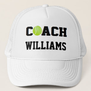Gorra De Camionero Entrenador de tenis - Personalizado