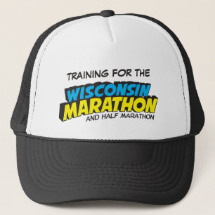 Gorra De Camionero Entrenamiento del maratón de Wisconsin
