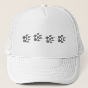 Gorra De Camionero Entró en mi corazón Huellas de patas de perro Ma