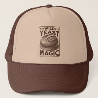 Gorra De Camionero Entusiasta de pan de sourdough de la Mágica de Yes