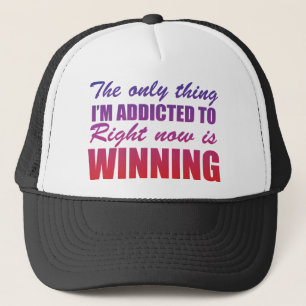 Gorra De Camionero Enviciado a ganar