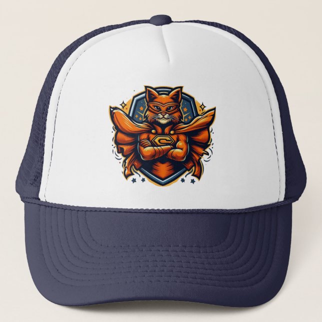 Gorra De Camionero Epic Super Cat (Anverso)