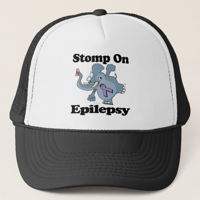 Gorra De Camionero Epilepsia De Elephant Stomp (Anverso)