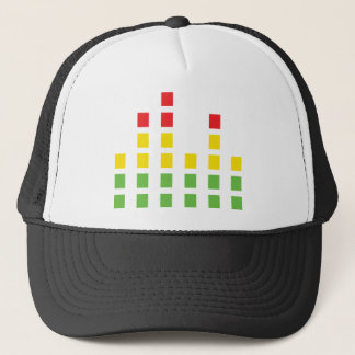 Gorra De Camionero equalizador audio sano de DJ