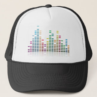 Gorra De Camionero equalizador de la música