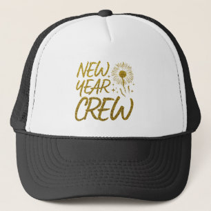 Gorra De Camionero Equipo de Año Nuevo
