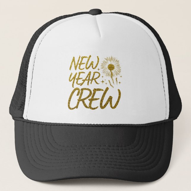Gorra De Camionero Equipo de Año Nuevo (Anverso)