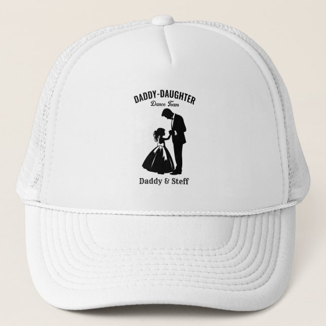 Gorra De Camionero Equipo de baile Papi-Hija (2) (Anverso)