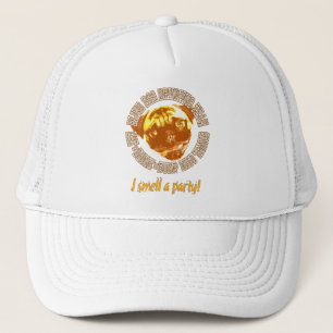 Gorra De Camionero Equipo de Bebida de Perro Ciego