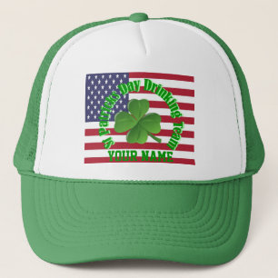 Gorra De Camionero Equipo de bebidas del día de St. Patrck