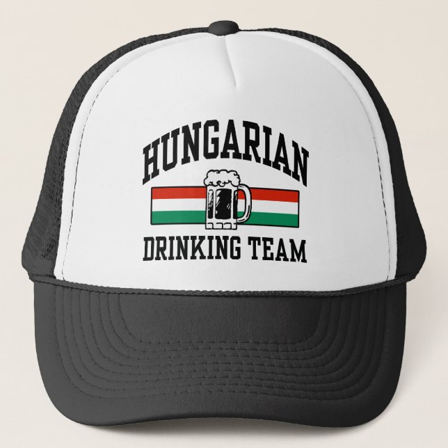 Gorra De Camionero Equipo de bebidas húngaro (Anverso)
