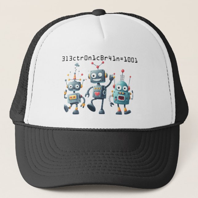 Gorra De Camionero equipo de béisbol disfrutando del equipo (Anverso)