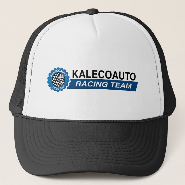 Gorra De Camionero Equipo de Carreras (Anverso)