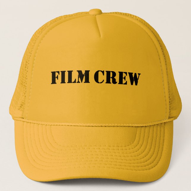 Gorra De Camionero Equipo de cine (Anverso)