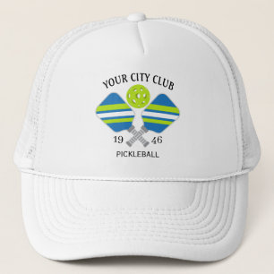 Gorra De Camionero Equipo de Club de Pickleball Regalo Personalizado 