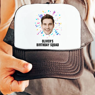 Gorra De Camionero Equipo de Cumpleaños 20 30 40 50 60 Cumpleaños Per