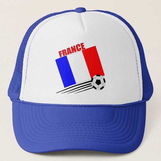 Gorra De Camionero Equipo de fútbol francés (Anverso)