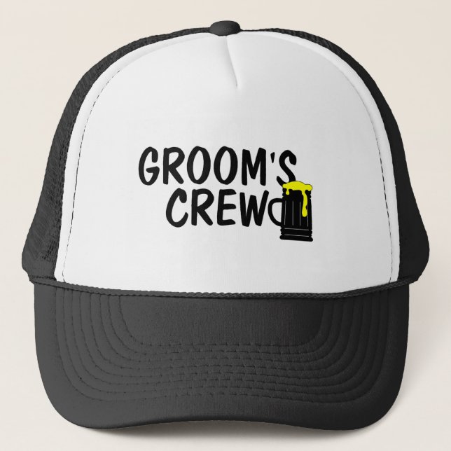 Gorra De Camionero Equipo de los novios (Anverso)