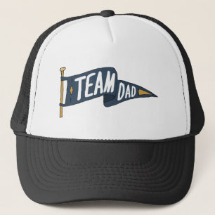 Gorra De Camionero Equipo de Papá Fuerte del Equipo de Papás Padre