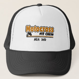 Gorra De Camionero Equipo de pozo de Motocross