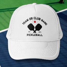 Gorra De Camionero Equipo del Club de Pickleball Japón Bandera Japone