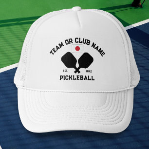 Gorra De Camionero Equipo del Club de Pickleball Japón Bandera Japone