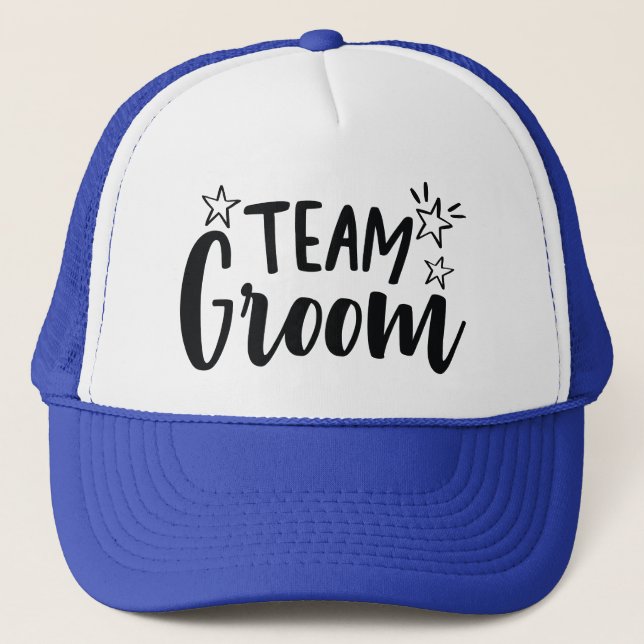 Gorra De Camionero Equipo del novio (Anverso)