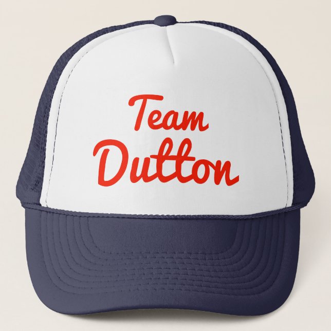 Gorra De Camionero Equipo Dutton (Anverso)