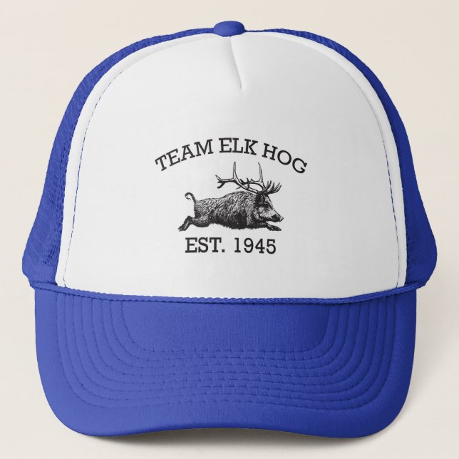GORRA DE CAMIONERO EQUIPO ELK-HOG (LCOG) 1945 (Anverso)