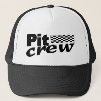 Gorra De Camionero Equipo en boxes (bandera de las Carreras)