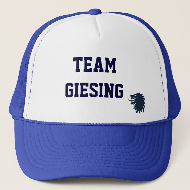 Gorra De Camionero Equipo Giesing Cap 2 azul (Anverso)