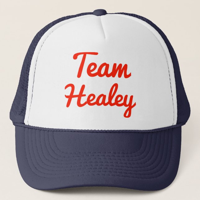 Gorra De Camionero Equipo Healey (Anverso)