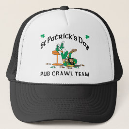 Gorra De Camionero Equipo irlandés del arrastre de Pub