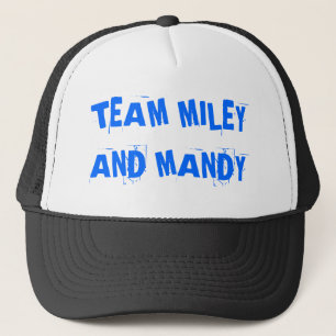 GORRA DE CAMIONERO EQUIPO MILEY Y MANDY