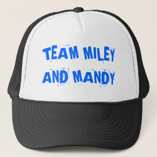 GORRA DE CAMIONERO EQUIPO MILEY Y MANDY