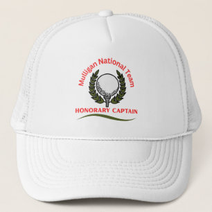 Gorra De Camionero "Equipo Nacional Mulligan, Capitán Honorario" Golf