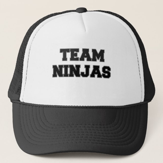 Gorra De Camionero Equipo Ninjas (Anverso)