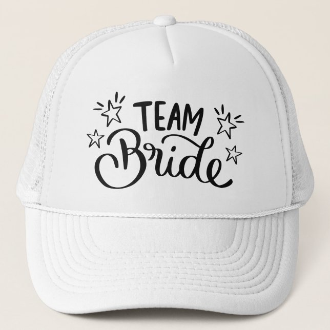 Gorra De Camionero Equipo Novia (Anverso)