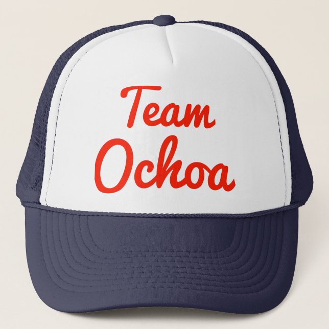 Gorra De Camionero Equipo Ochoa (Anverso)