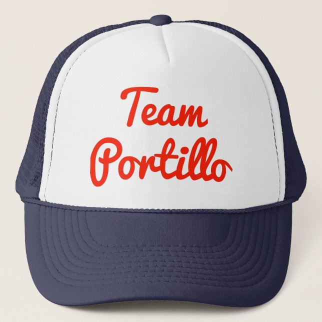 Gorra De Camionero Equipo Portillo (Anverso)