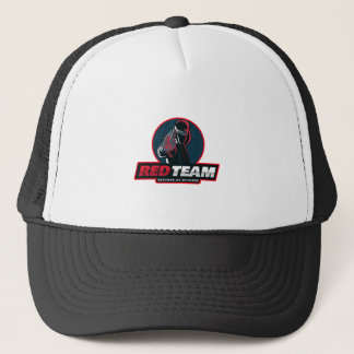 Gorra De Camionero Equipo Rojo de Ciberseguridad - Defensa por ofensa