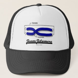 Gorra De Camionero Equipo Telomere (humor de la biología)
